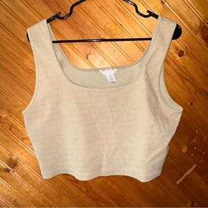 Women's XXL Tan Tank Top by H&M